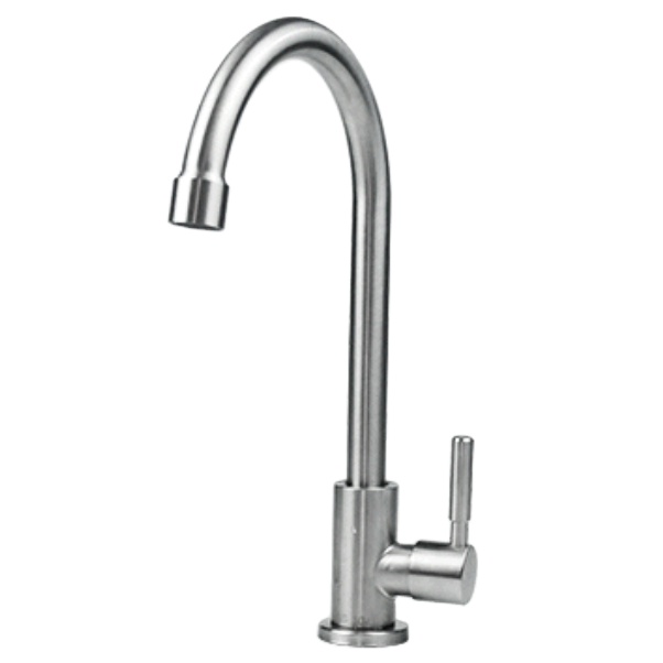 High Quality Handle Cold Water Single Handle Upc Kitchen Sink Faucet 304 Stainless S